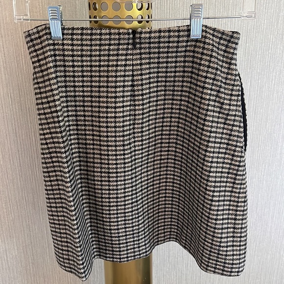 Wilfred black, tan and white checked skirt - Picture 2 of 2